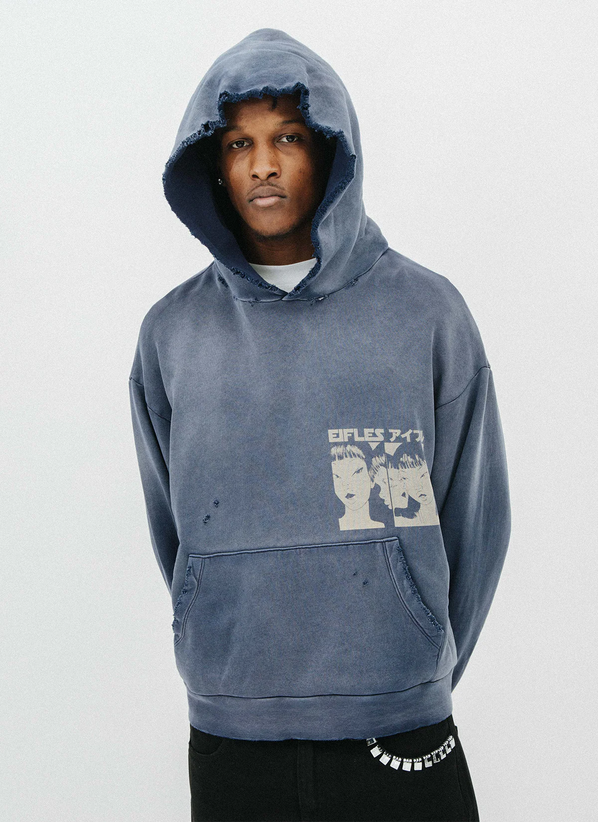 Eifles Lana Sweatshirt Vintage Blue - Image 3