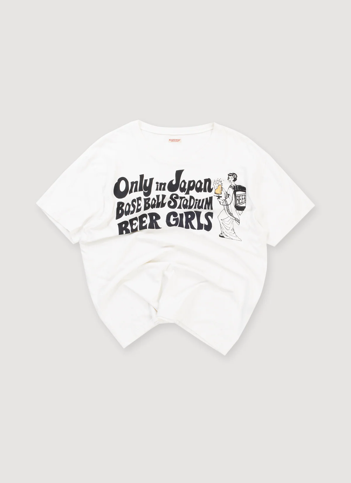 Kapital Tenjiku Crew Tee White (Pre-Owned)