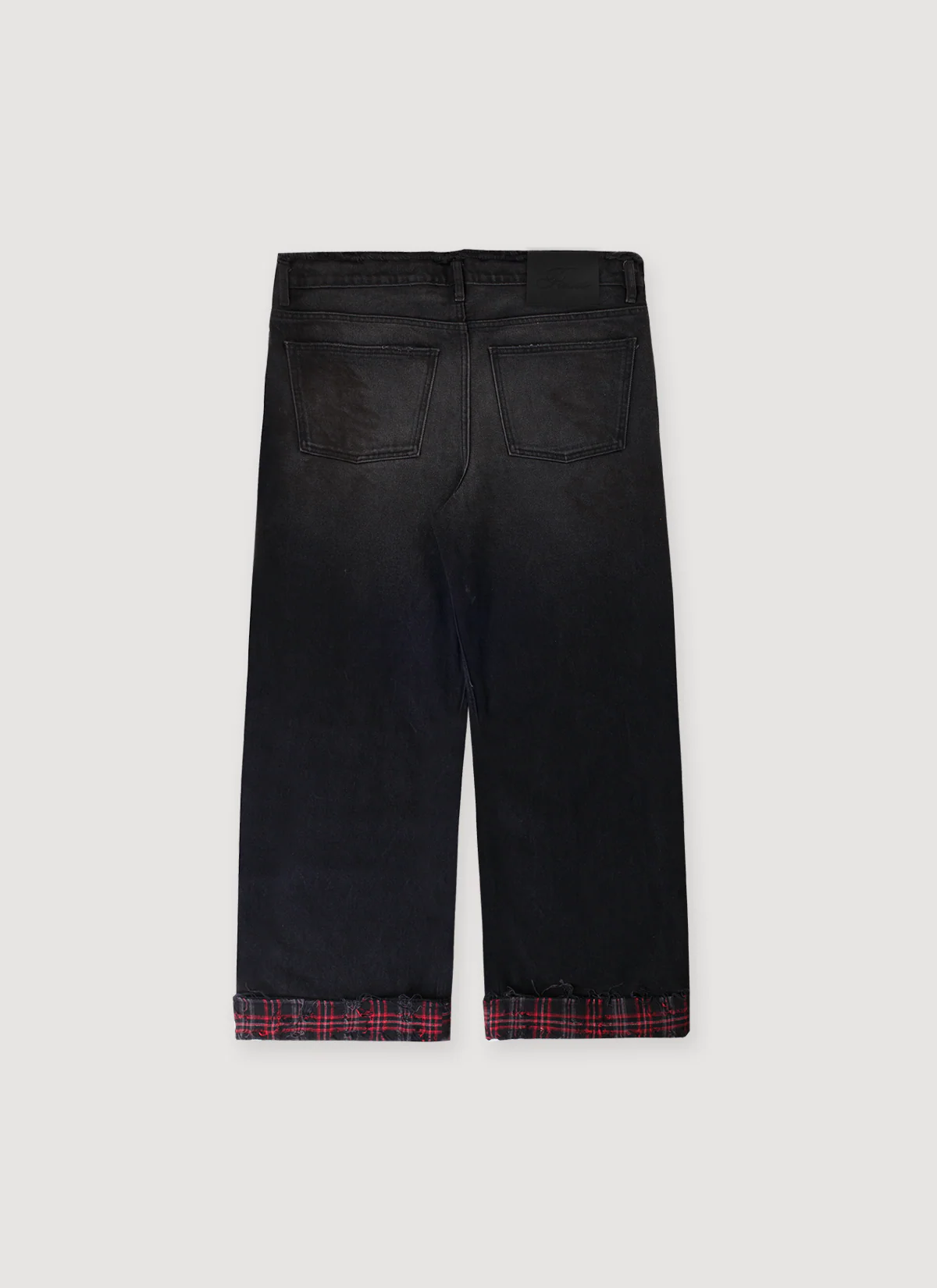 Pieces Thrashed Denim V2 Damaged Black - Image 2