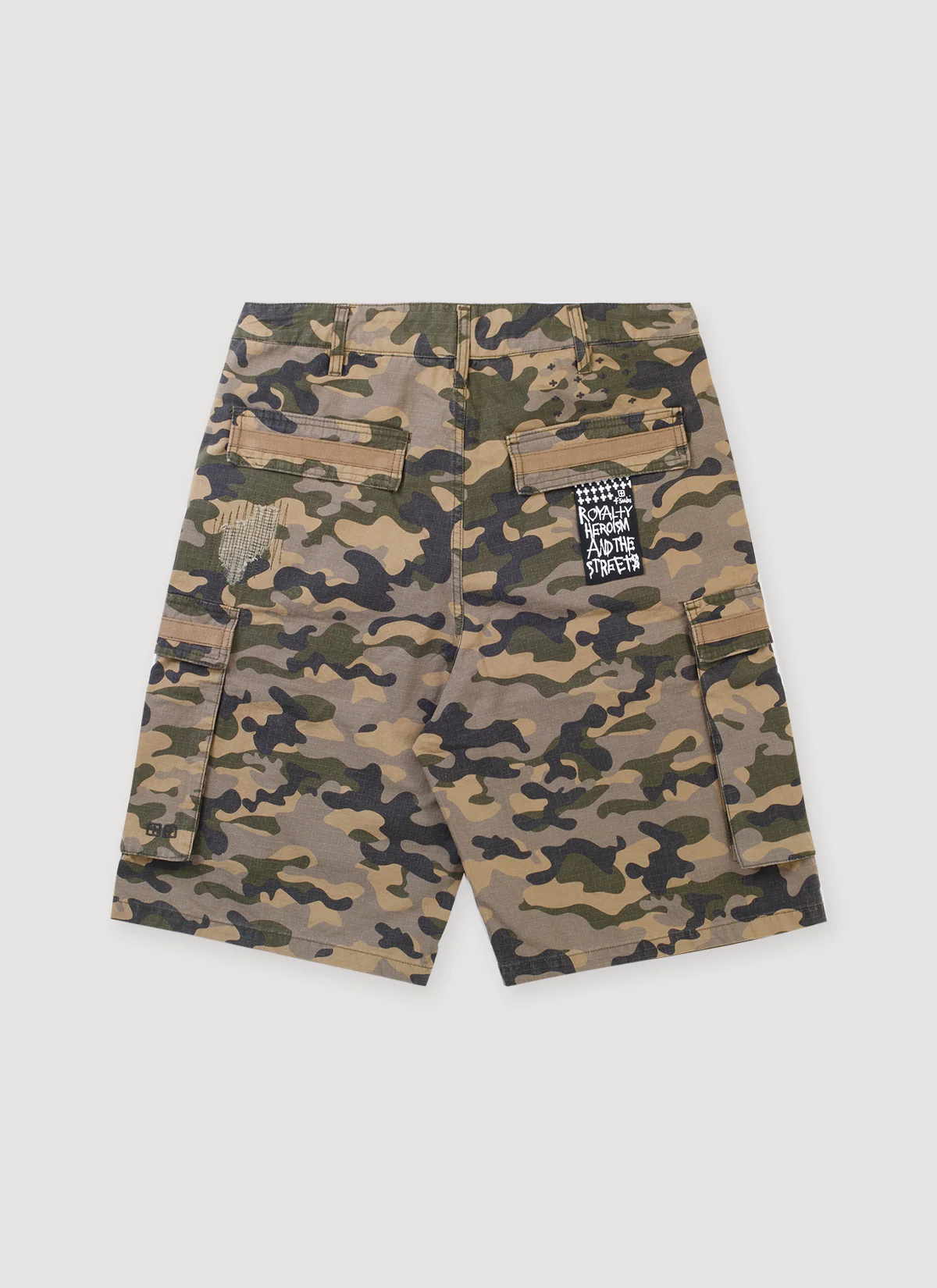 Ksubi Troop Cargo Shorts Camo - Image 2