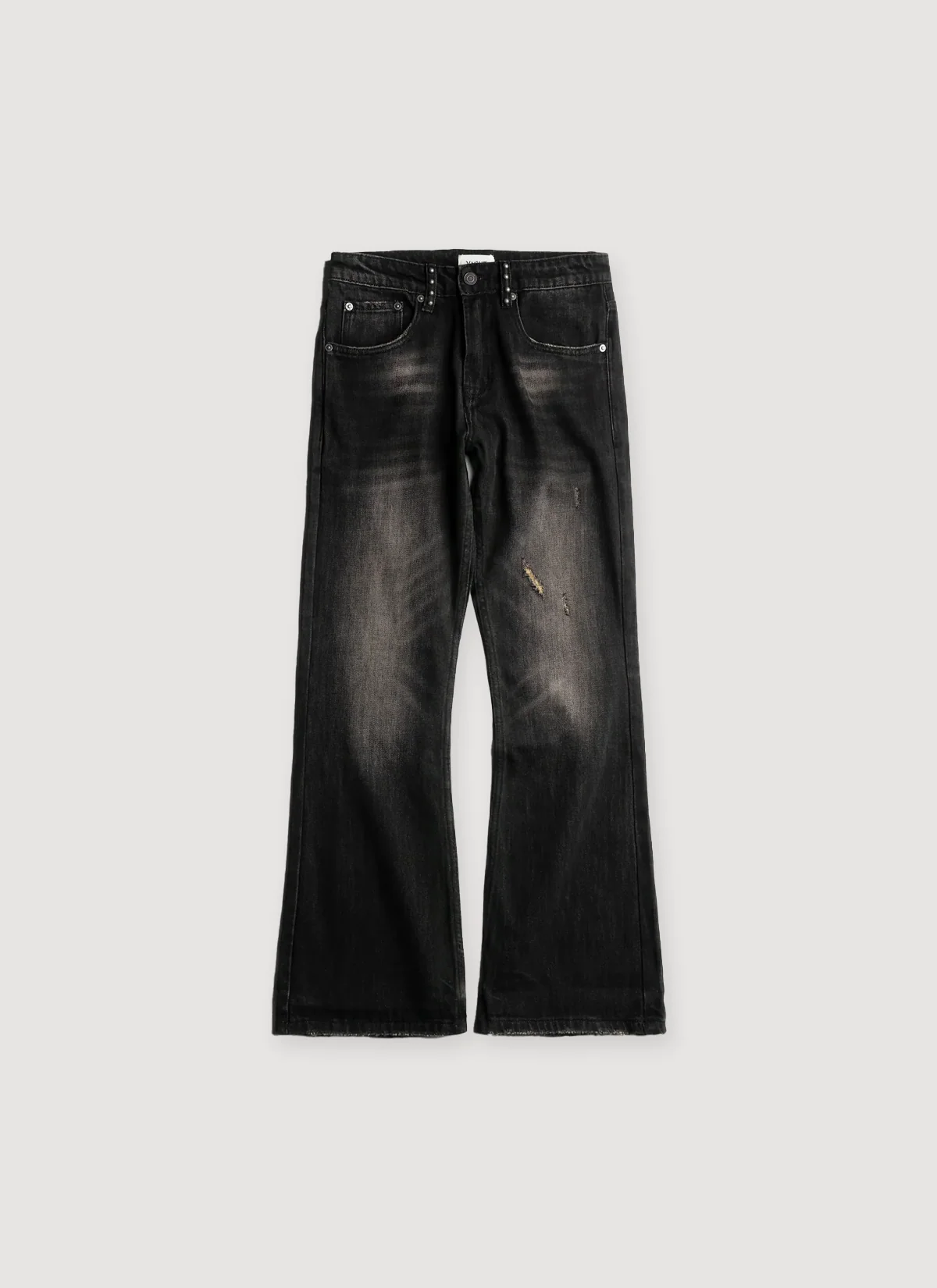 Vague Studios Cigarette Bootcut Denim Asphalt