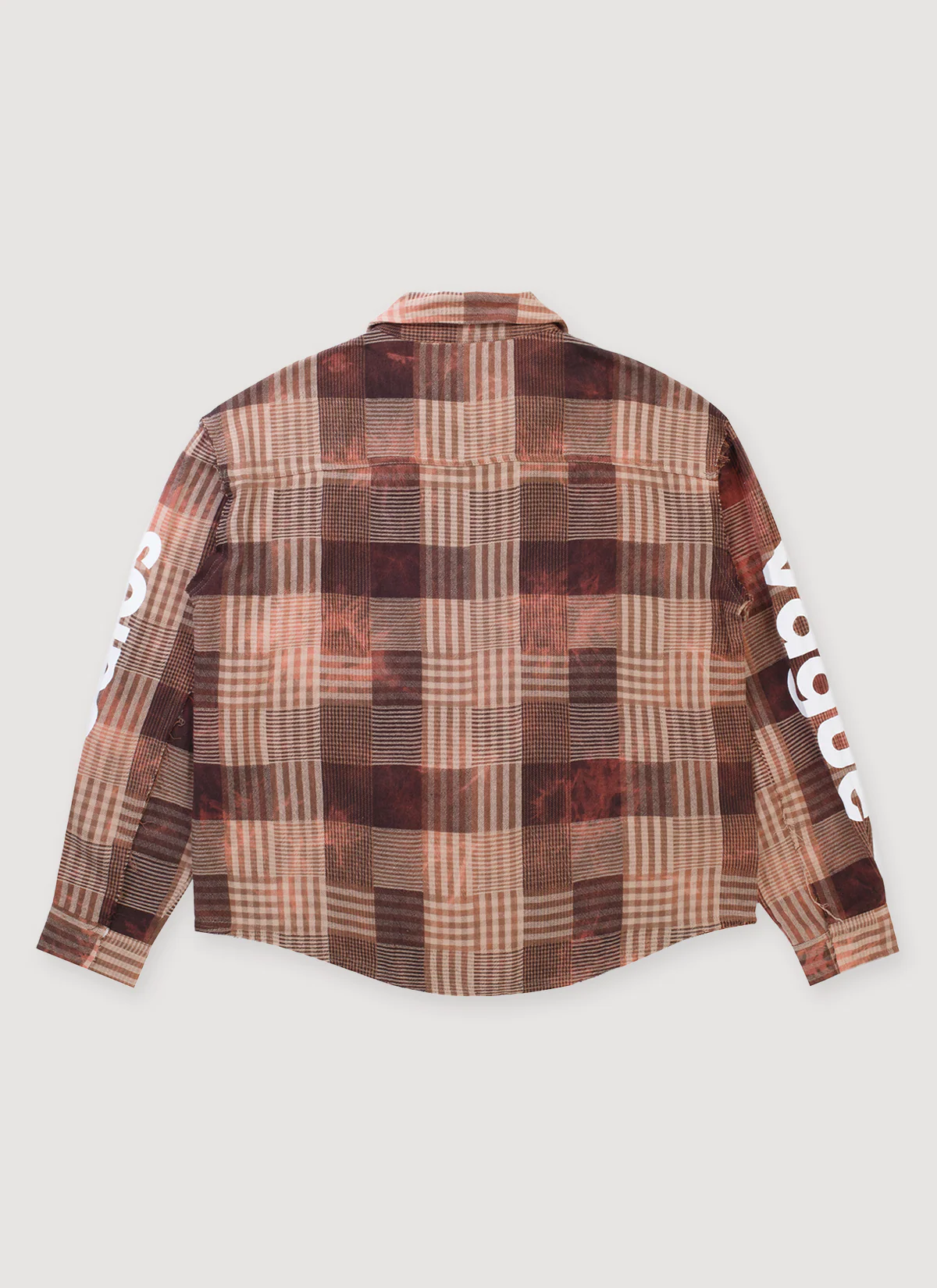 Vague Studios Surge Zip Flannel Rust - Image 2