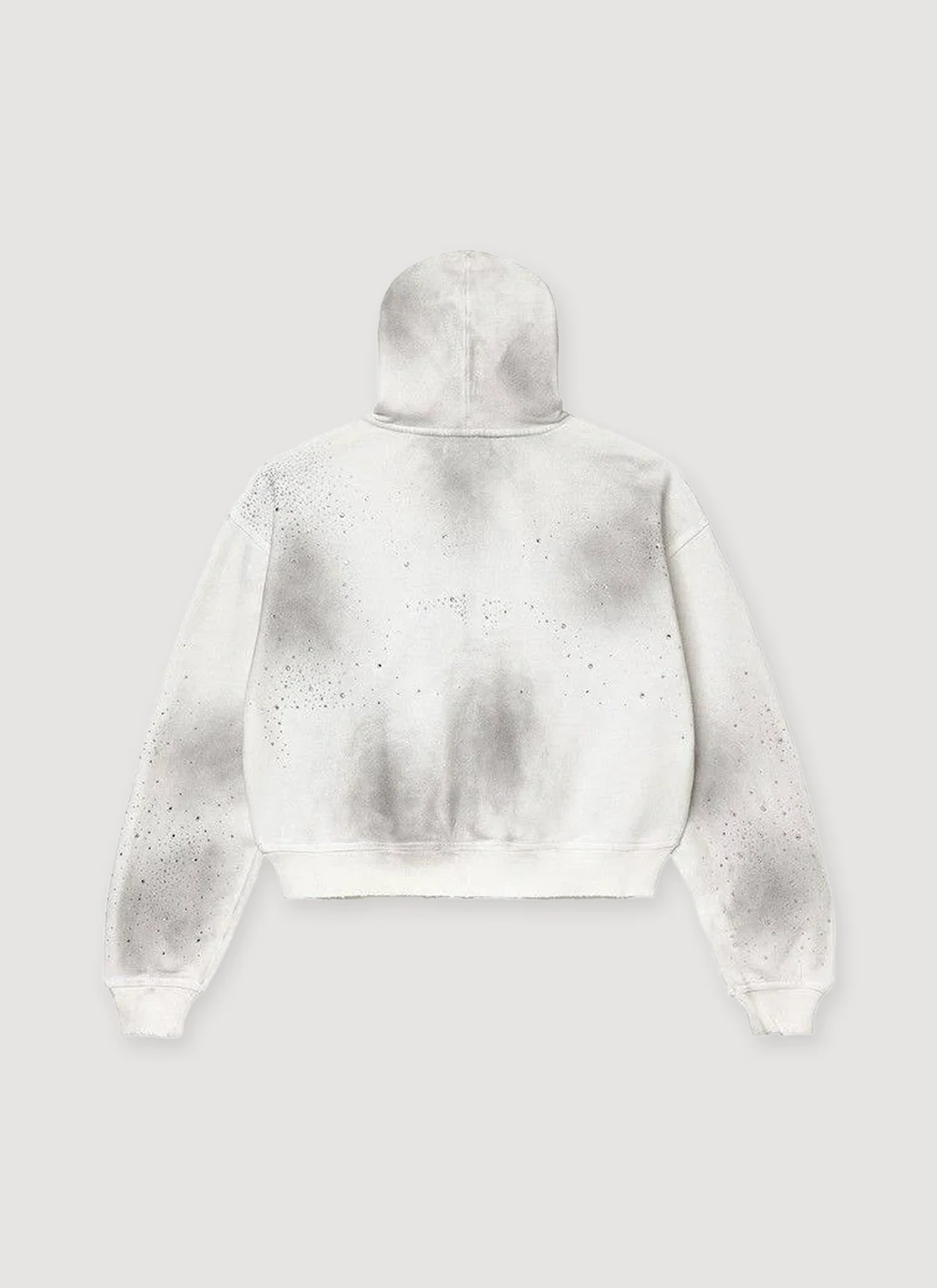 Vale Forever Classico Zip Up Sweatshirt White - Image 2