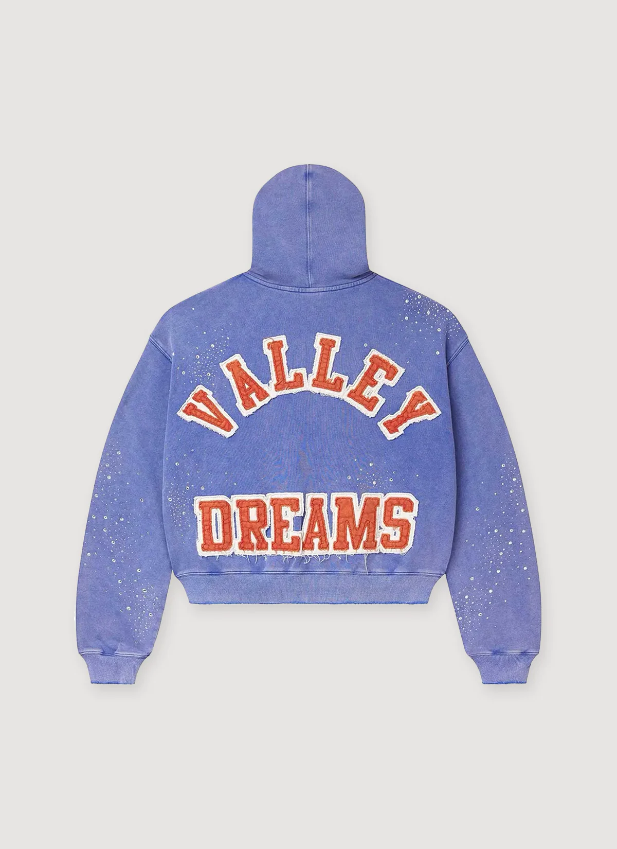 Vale Forever Clustered Zip Up Sweatshirt Sea Blue - Image 2