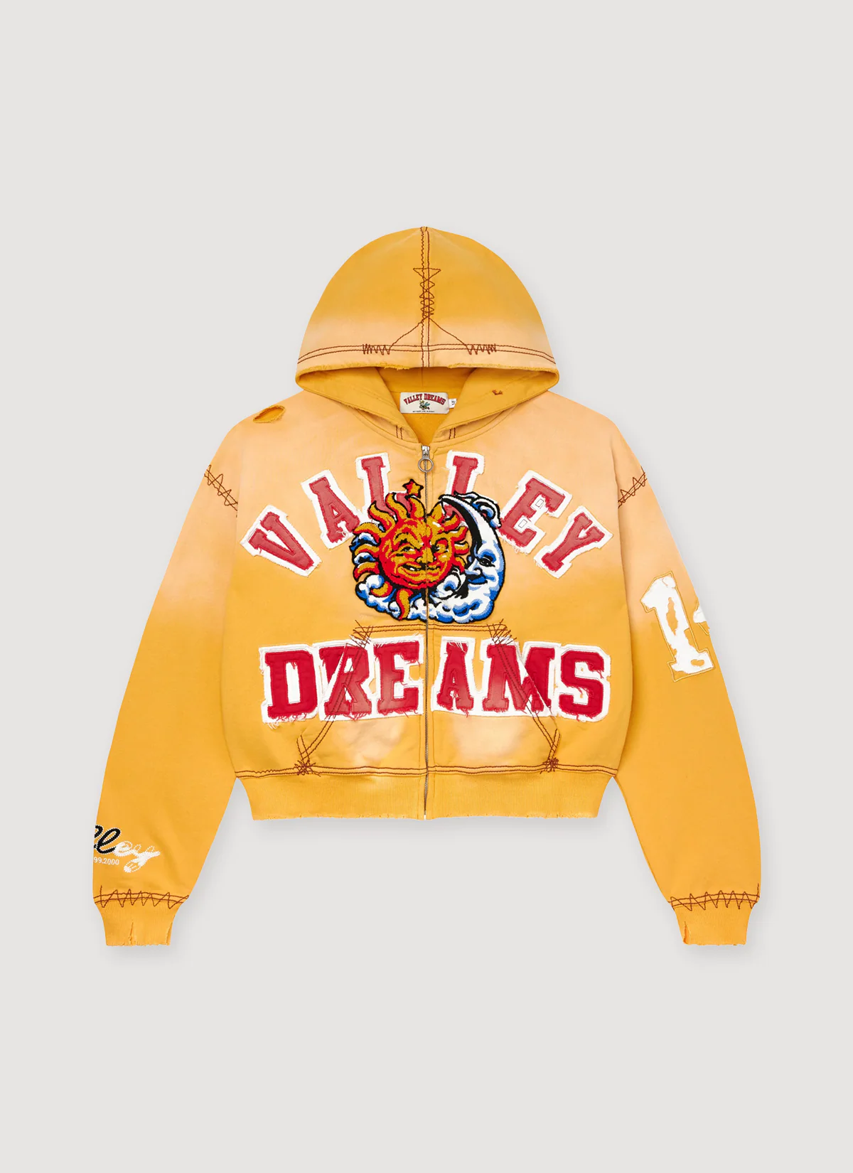 Vale Forever Sunny Zip Up Sweatshirt - Image 2