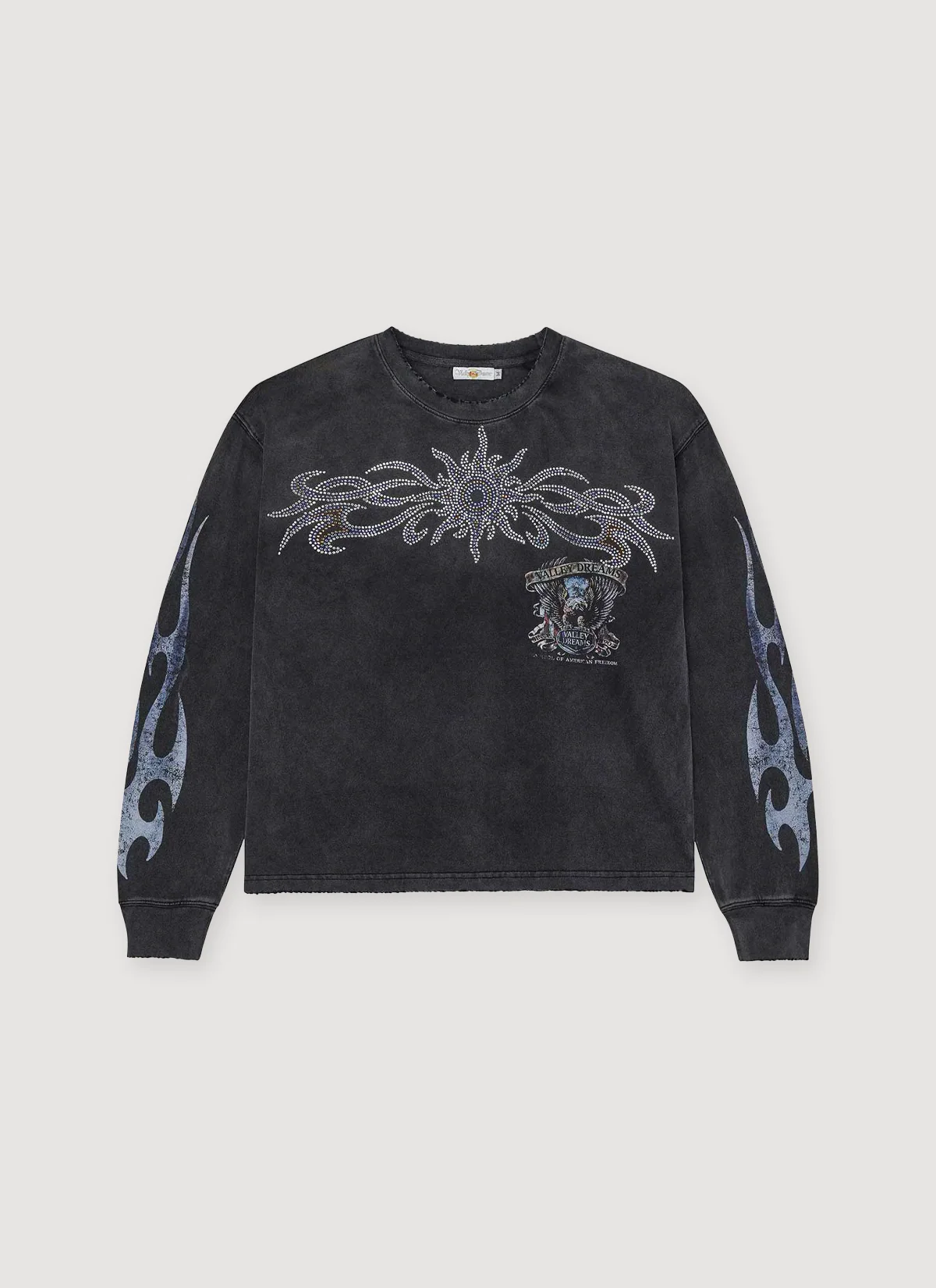 Vale Forever Valley Bling Longsleeve Vintage Black
