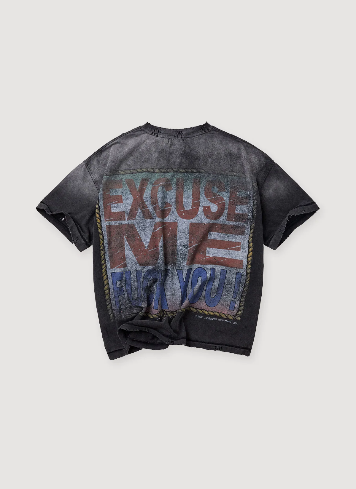Vale Forever War Machine Tee Vintage Black - Image 2
