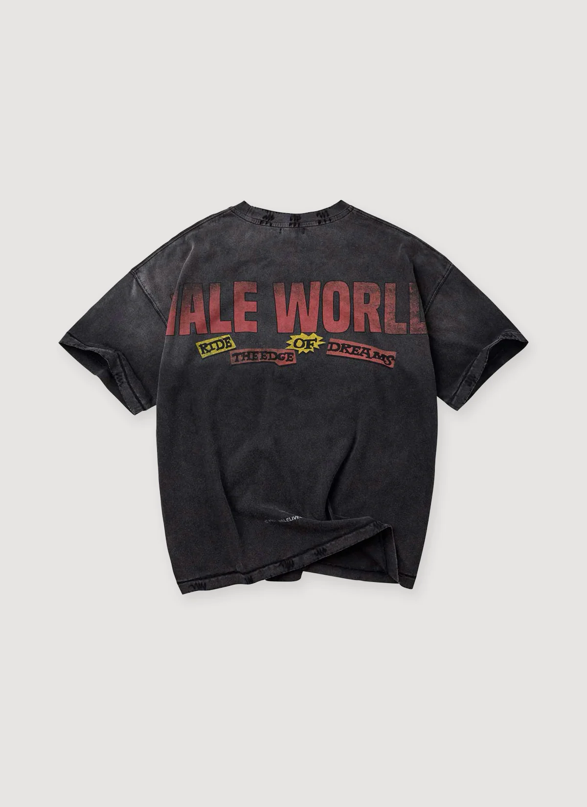 Vale Happy Tee Vintage Black - Image 2