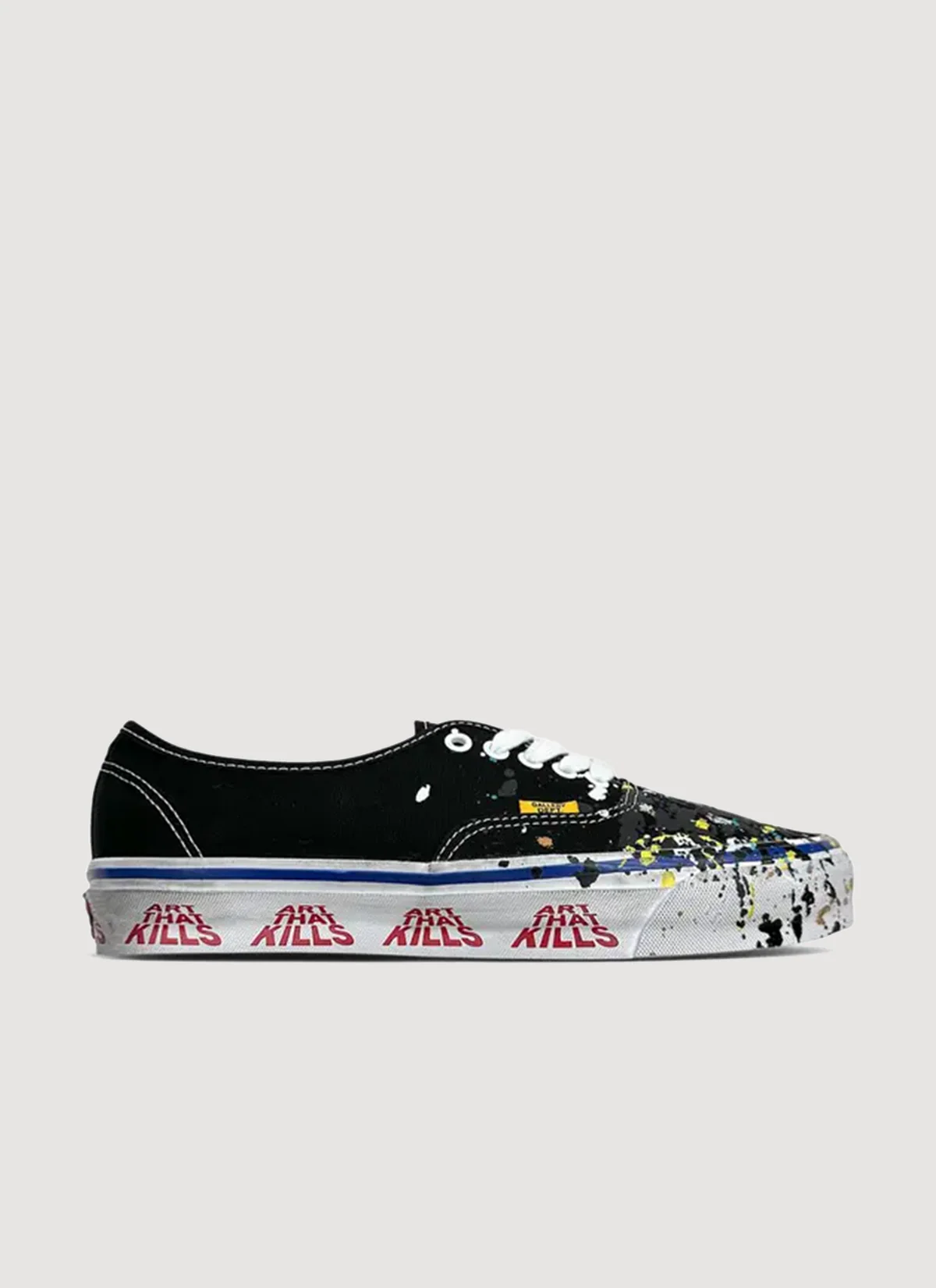 Gallery Dept. Vans OTW Authentic Reissue 44 Black Paint Splatter