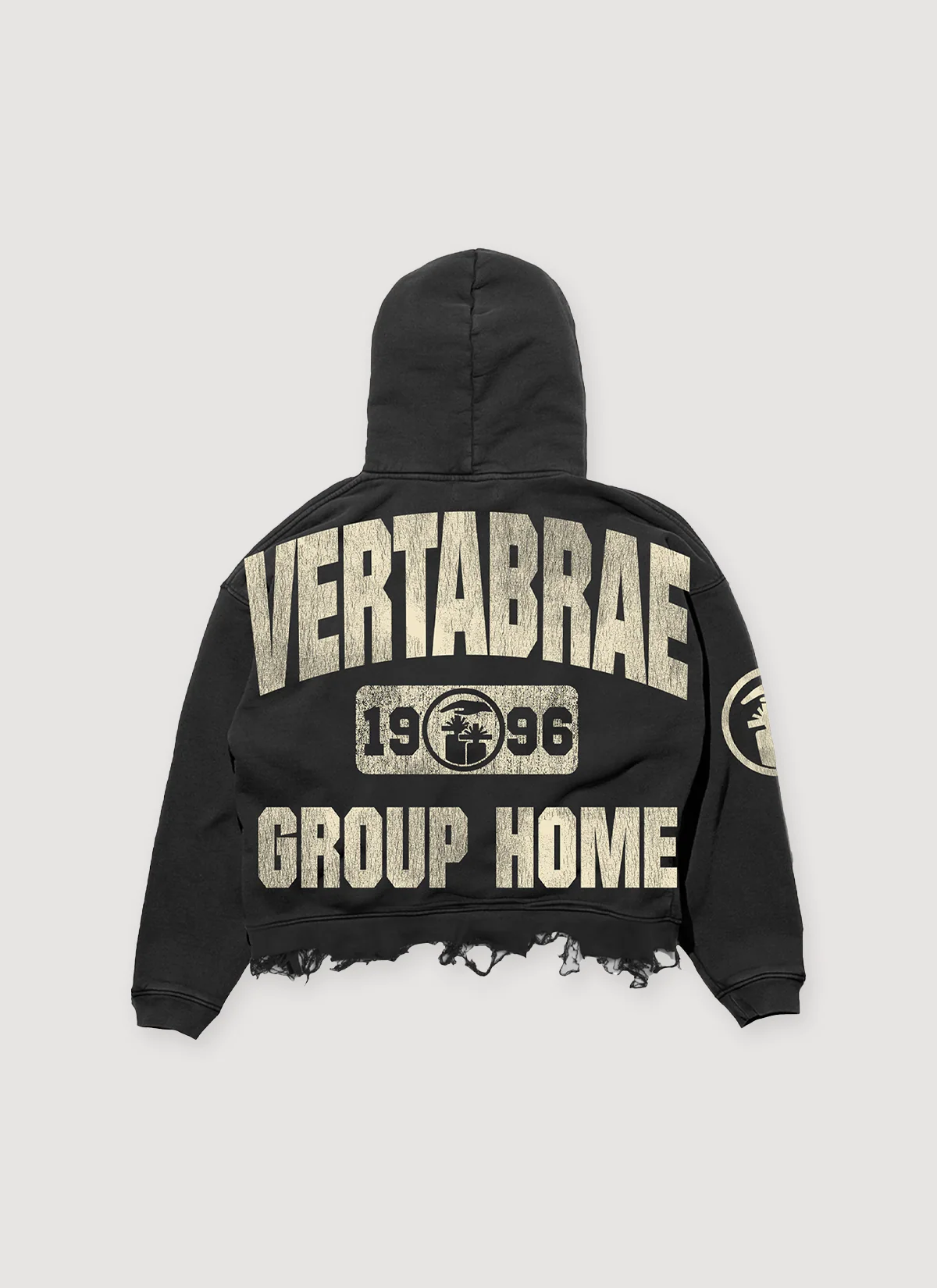Vertabrae Group Home Sweatshirt Vintage Black - Image 2